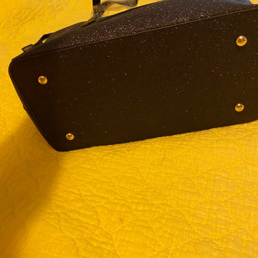 New Kate Spade purse in color purple glittery - Picture 3 of 3